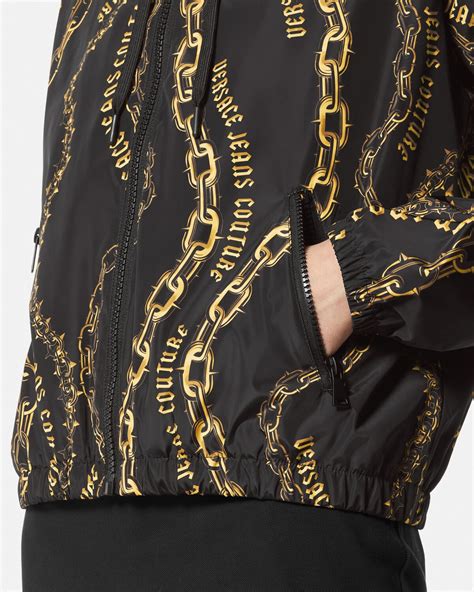 vintage versace jeans couture windbreaker|Versace Windbreaker Coats, Jackets & Vests for Men .